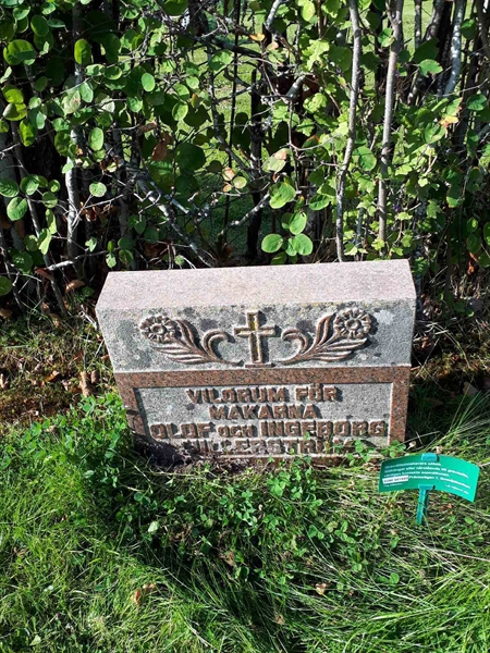 Gravnummer: NK F B   192B