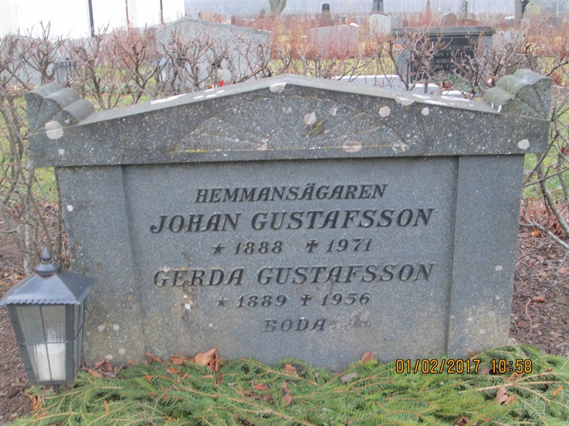 Grave number: HÄ A     6, 7