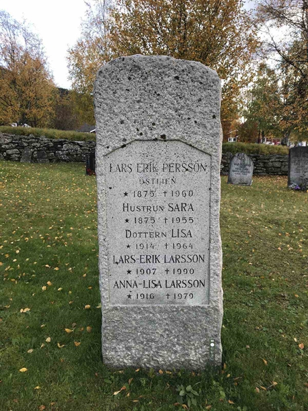 Grave number: ÅR A   455