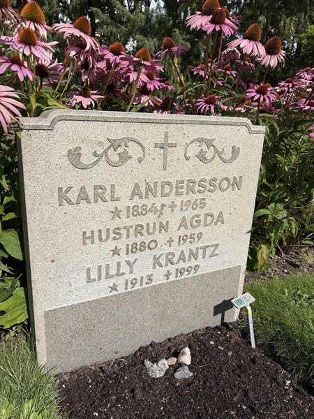 Grave number: 1 NC   132