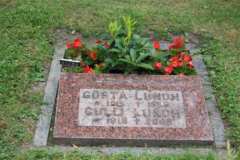 Grave number: Ö 45   284