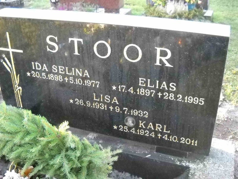 Grave number: 1 GB2 06     47A,    47B