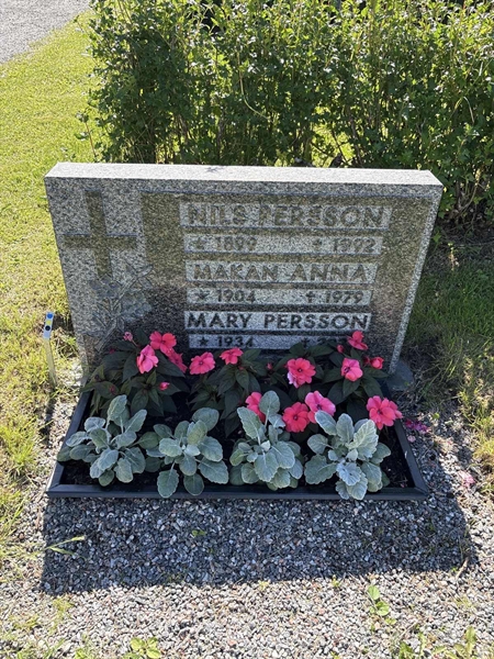 Grave number: 4 G GJ    34-36