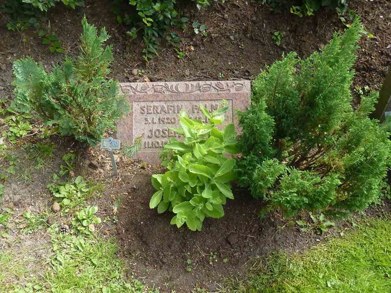 Grave number: 1 L   29