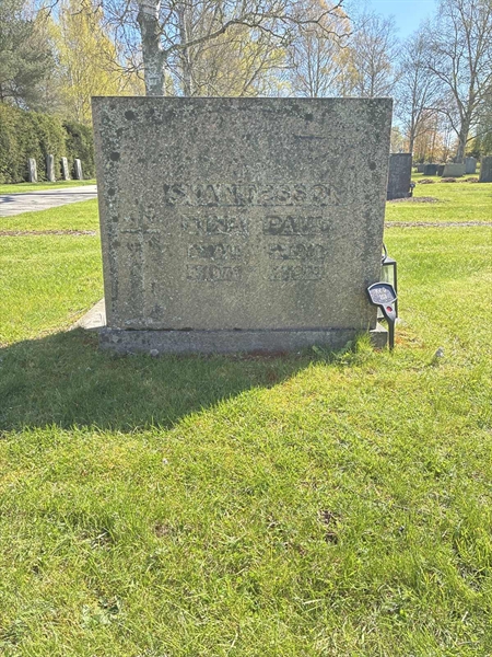 Grave number: 22 D   202