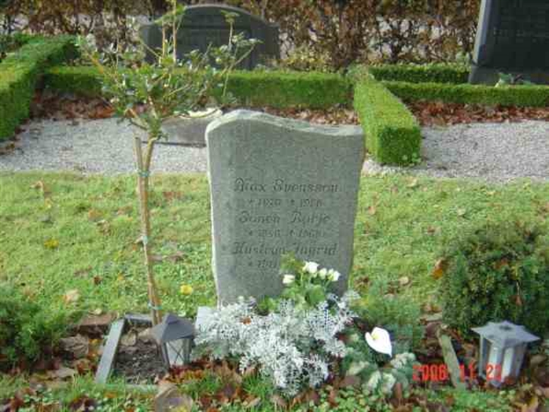 Grave number: FLÄ G    30