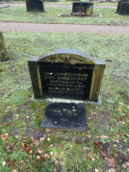 Grave number: VV 6   204, 205