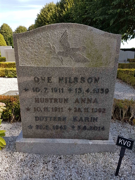 Grave number: ÖK I    024