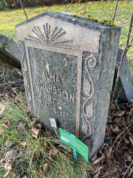 Gravnummer: GK A 3   501