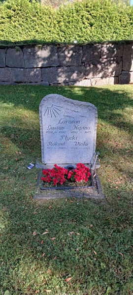 Grave number: 4 A    24-25