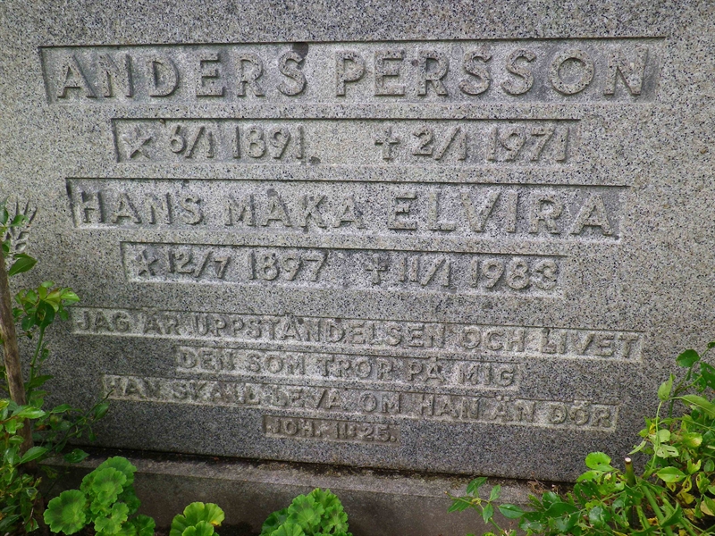 Grave number: OS N   192, 193