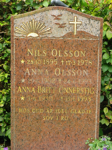 Grave number: OS N   161, 162, 163