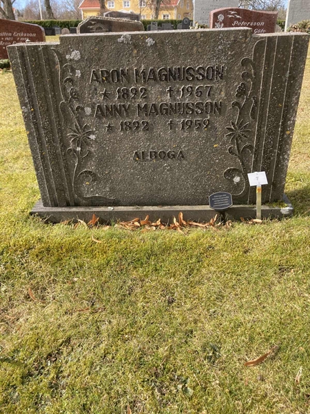 Grave number: Ö GK AG     7