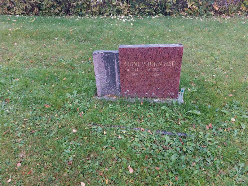 Grave number: NY H   306, 307