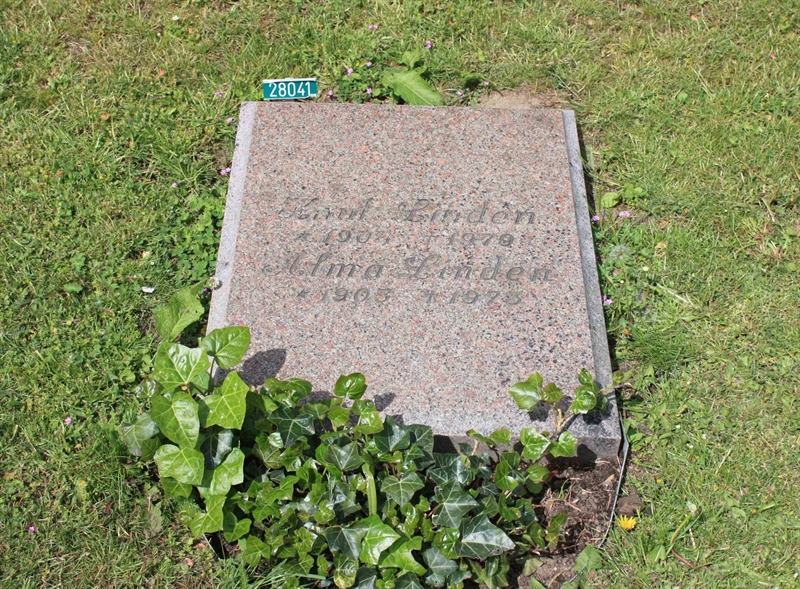 Grave number: Ö 28    50, 51