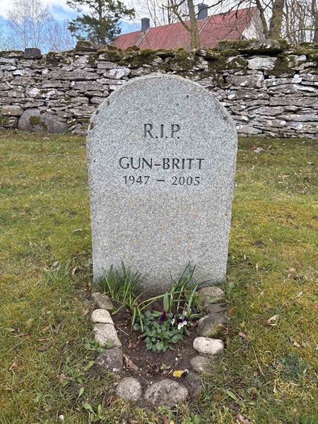 Gravnummer: FA   232, 233