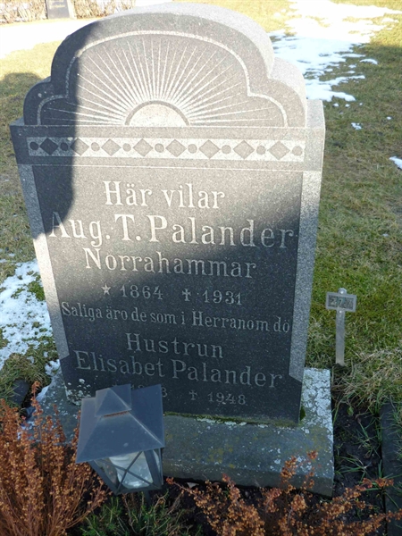 Hautatunnus: B VÄ 277, 278