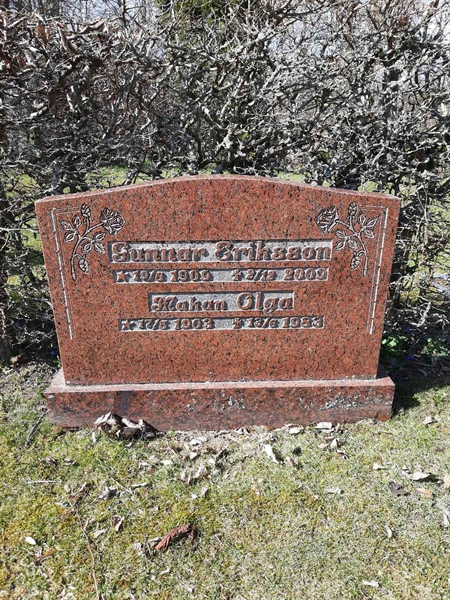 Grave number: ON E   242-243