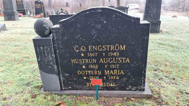 Grave number: M G 14 37-39