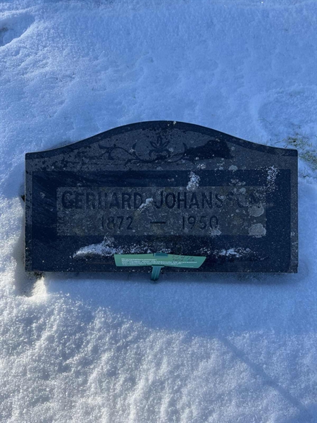 Gravnummer: SJ H    17