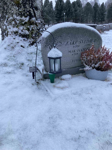 Grave number: 1 NL    43