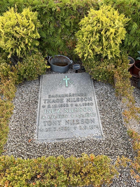 Gravnummer: NK Urn m     5