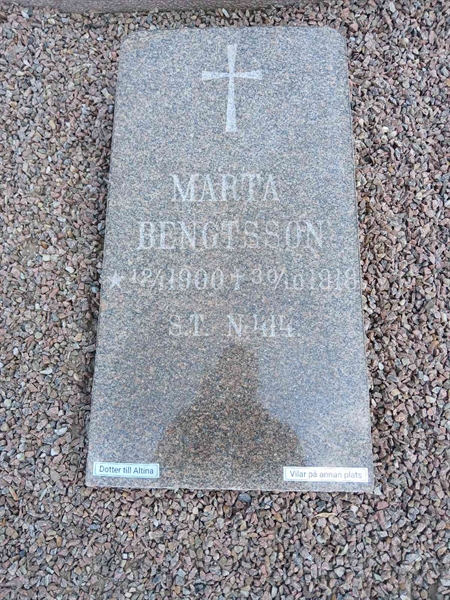 Grave number: ÖL 1 08 35-38