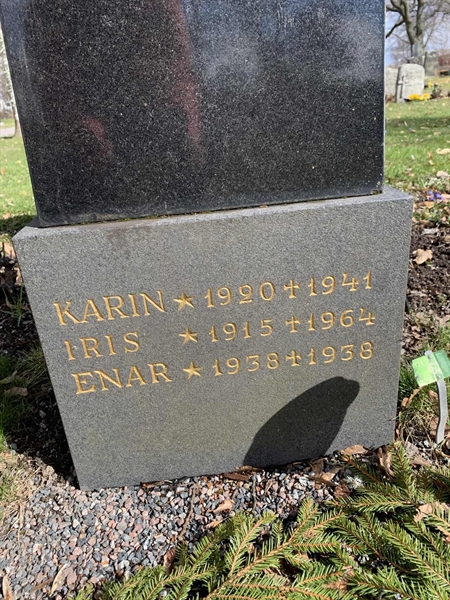 Grave number: 1 GK   59