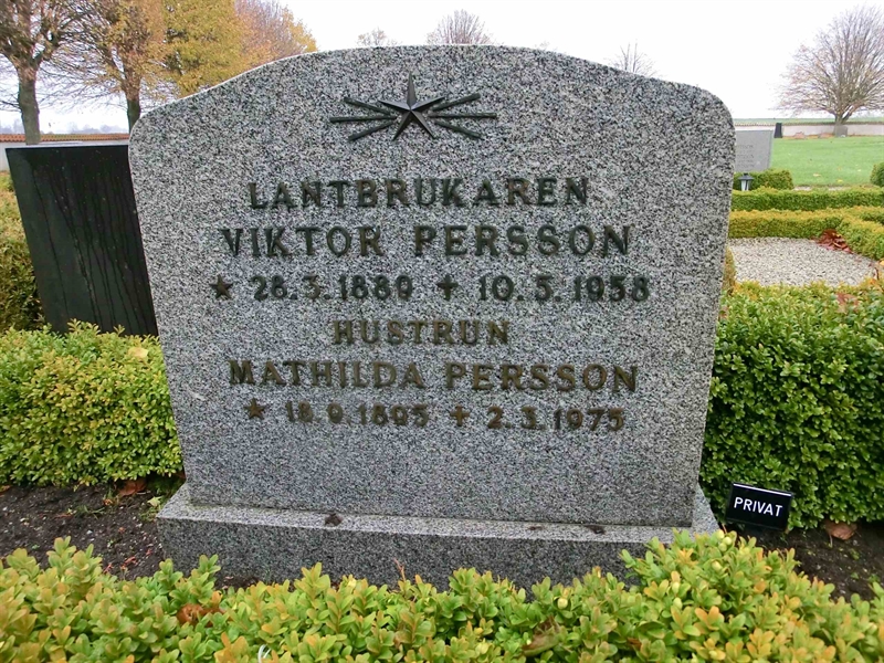 Grave number: LI NORR    188
