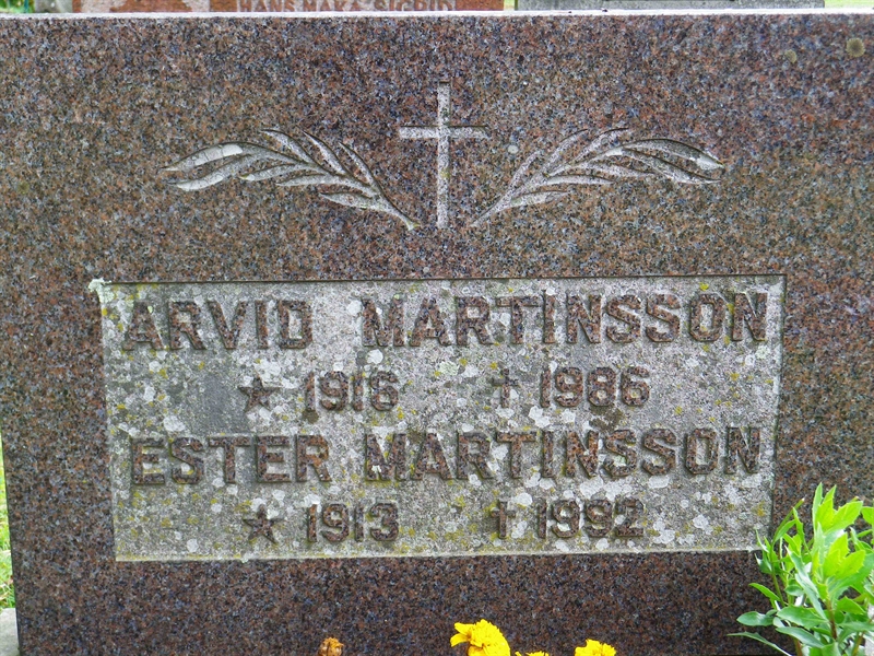 Grave number: VI B    76, 77