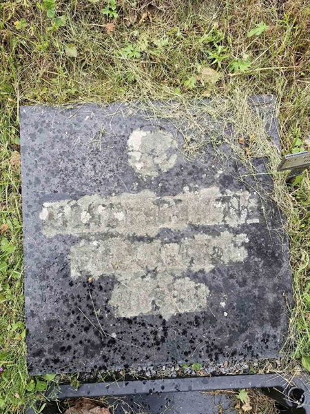 Grave number: GR JO   165