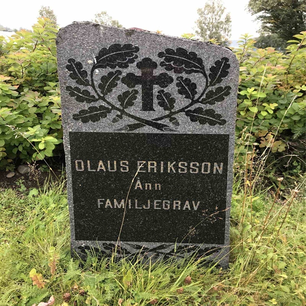 Grave number: DU GS    87