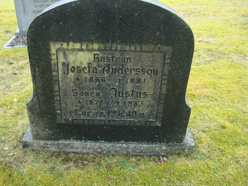 Grave number: BR AII    97
