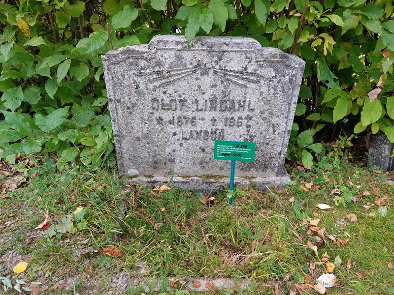 Grave number: NY H 246
