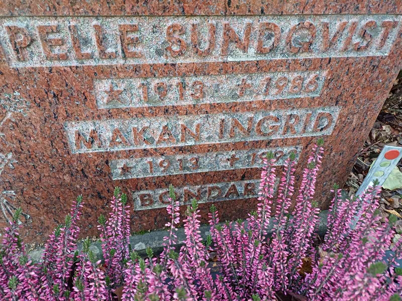 Grave number: JÄ 3 7036