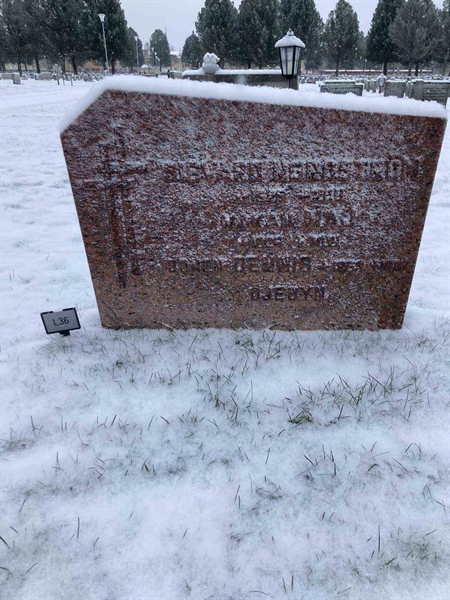 Grave number: 1 NL    36