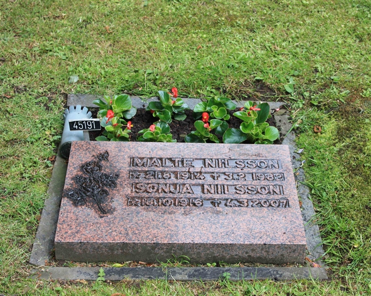 Grave number: Ö 45   191