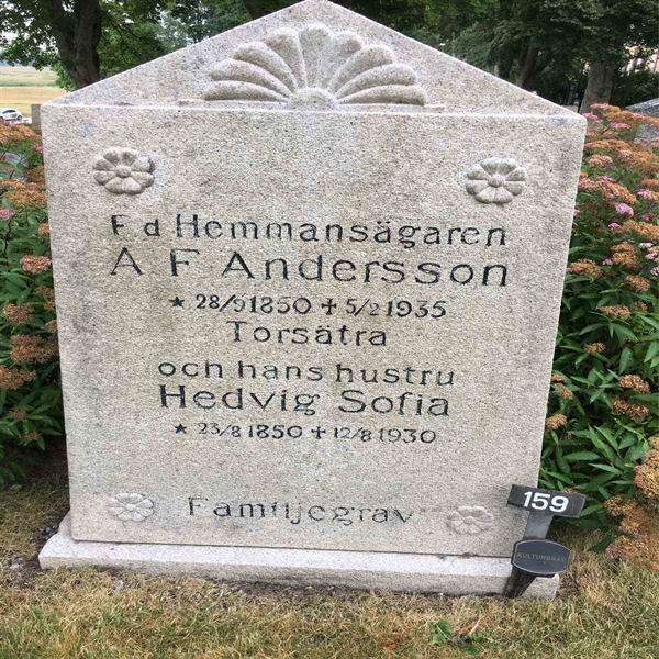 Grave number: TUR   159-160