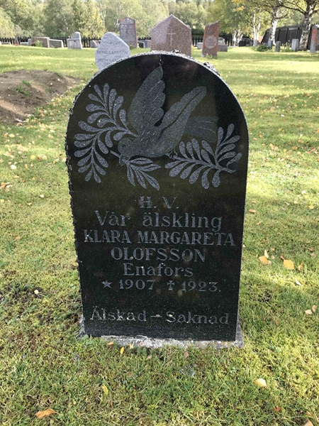 Grave number: HA A    49
