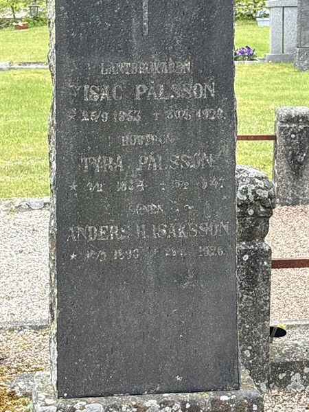 Grave number: SKF A   137, 138, 139