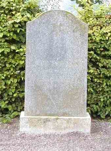 Grave number: BK H    17, 18