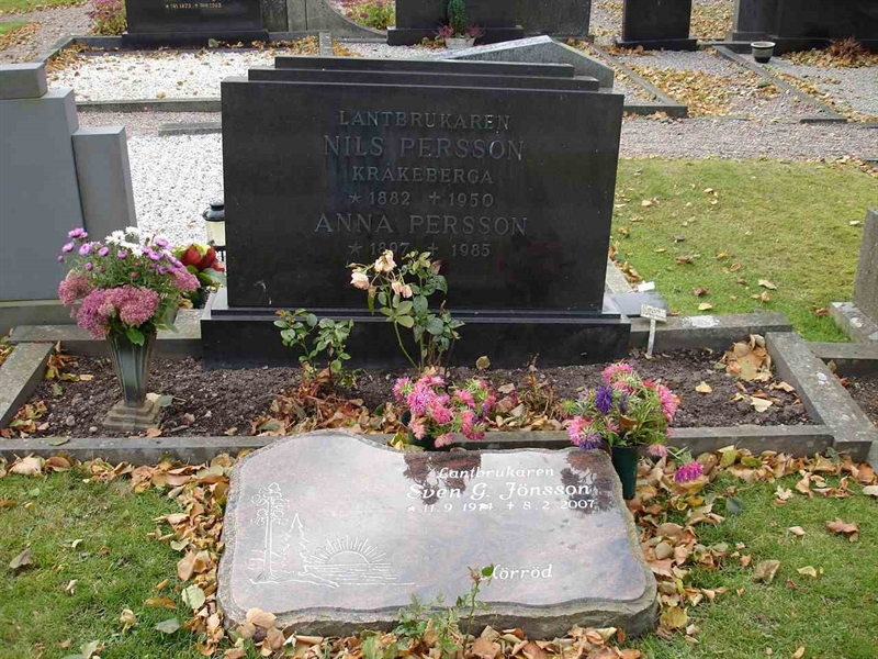 Grave number: FG B    20, 21