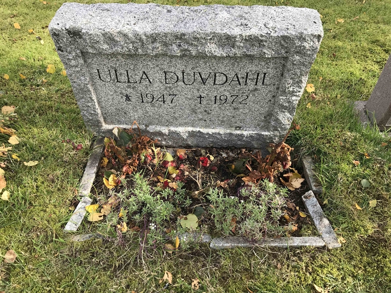 Grave number: HA A   148B
