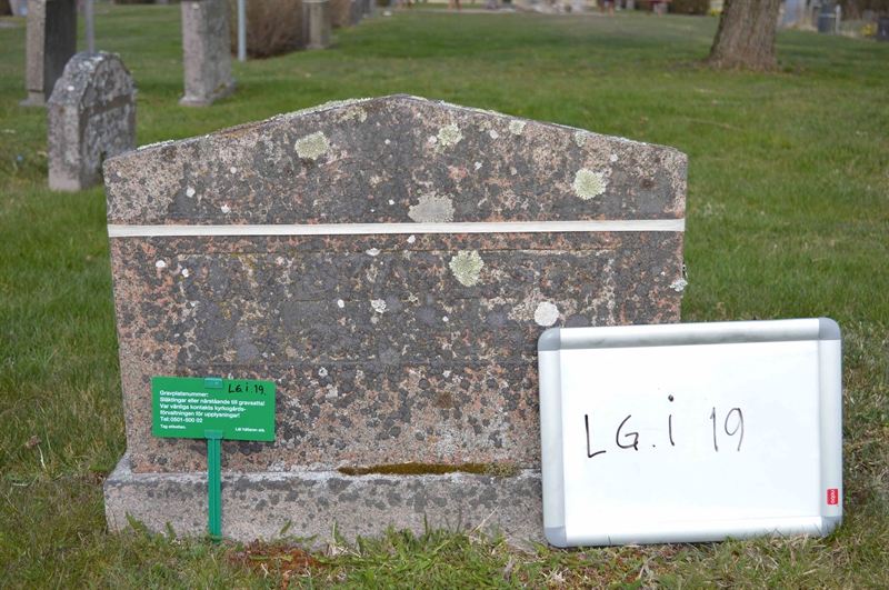 Grave number: LG I    19
