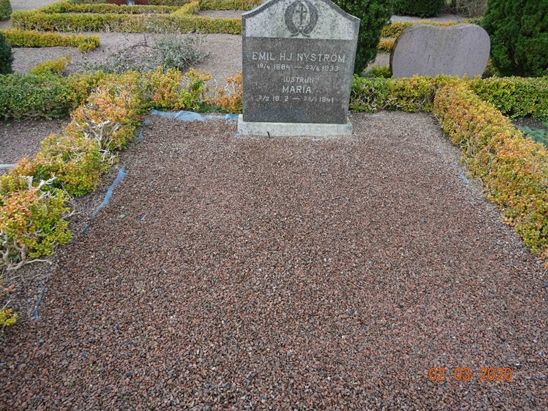 Grave number: NK 3 CC    20, 21
