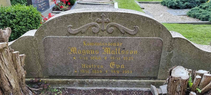 Grave number: LM 3 54  018