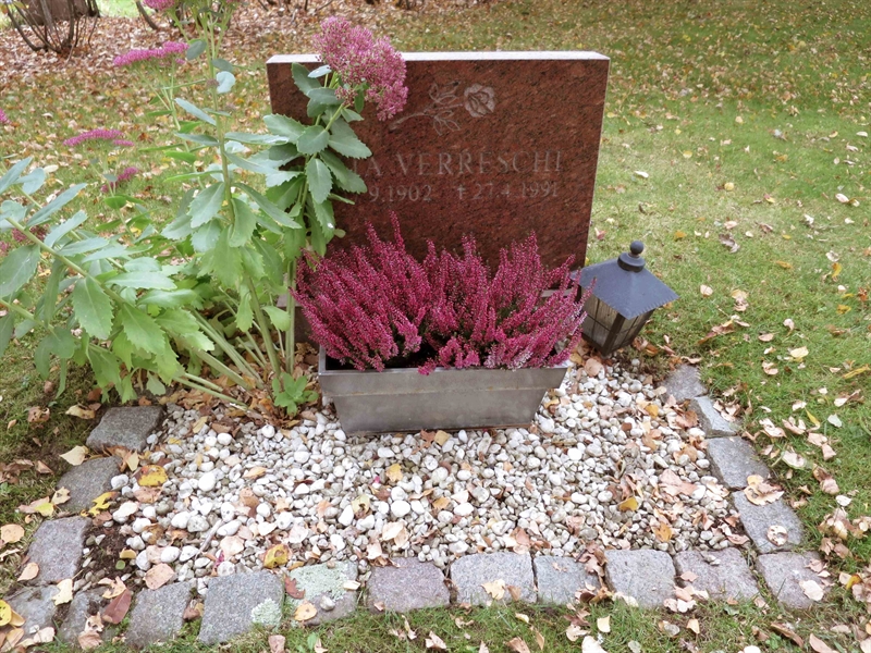 Grave number: HNB I    12