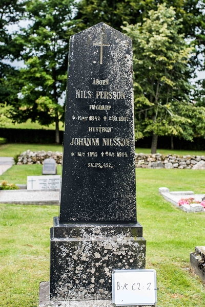 Grave number: Bkl II C 1
