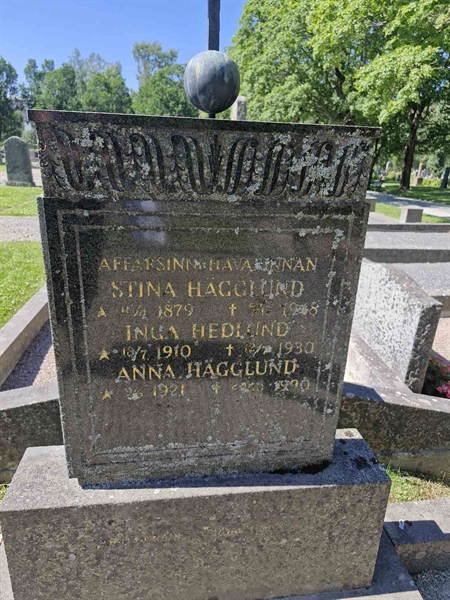 Hautatunnus: 1 FRÖJD 64A