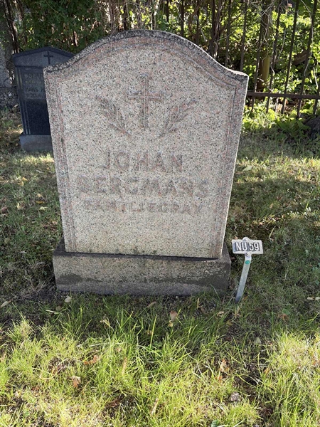 Grave number: 1 NU    59